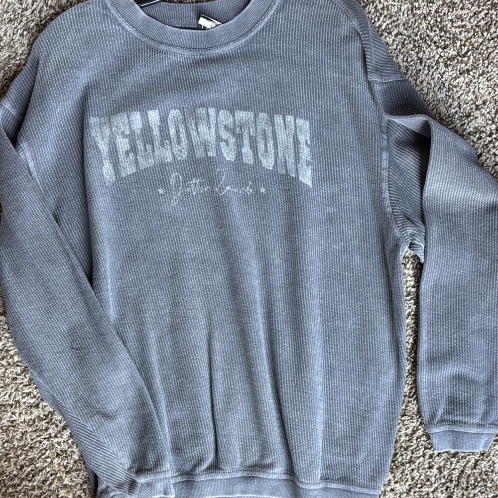 Gray Yellowstone Men's Sweater